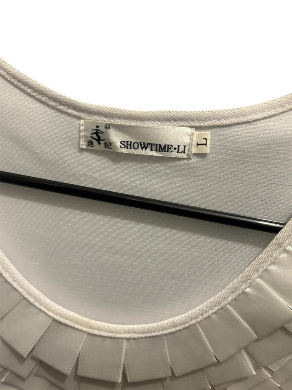 Showtime U White Ruffle Tank Dress - Picture 3 of 3